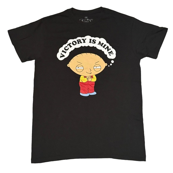 Family Guy Stewie Giffrin Victory Is Mine Graphic T Shirt - Picture 1 of 4